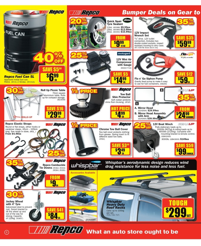 Repco Bumper Deals